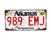 Hot Selling Car Logo Aluminum Material License Plate Number