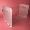CD acrylic counter display rack disassemble acrylic CDs holder stand book display
