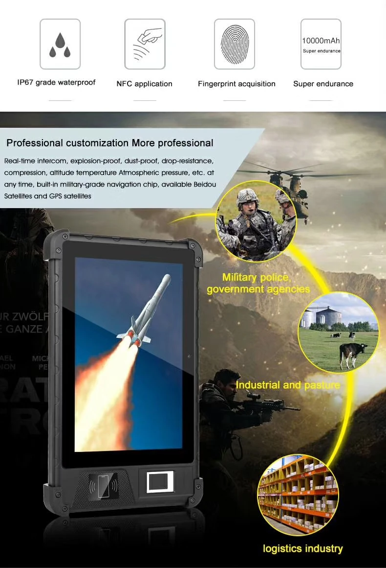 nfc rfid rugged tablet pc