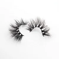 

New U Handmade Real Mink Fur False Eyelash 3D Strip Mink lashes