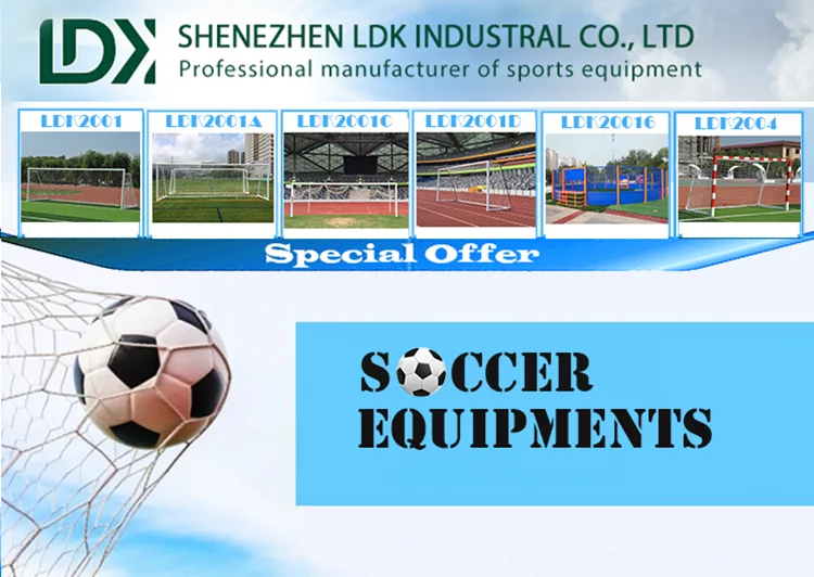LDK Sports Equipment Custom Portable Floding Inflatable Water Football Goal Soccer Goals inflatable water polo goals