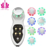 

Anti Aging Wrinkle Skin Care Therapy Ultrasound Ultrasonic Photon LED Facial Massager Beauty Device (H024)