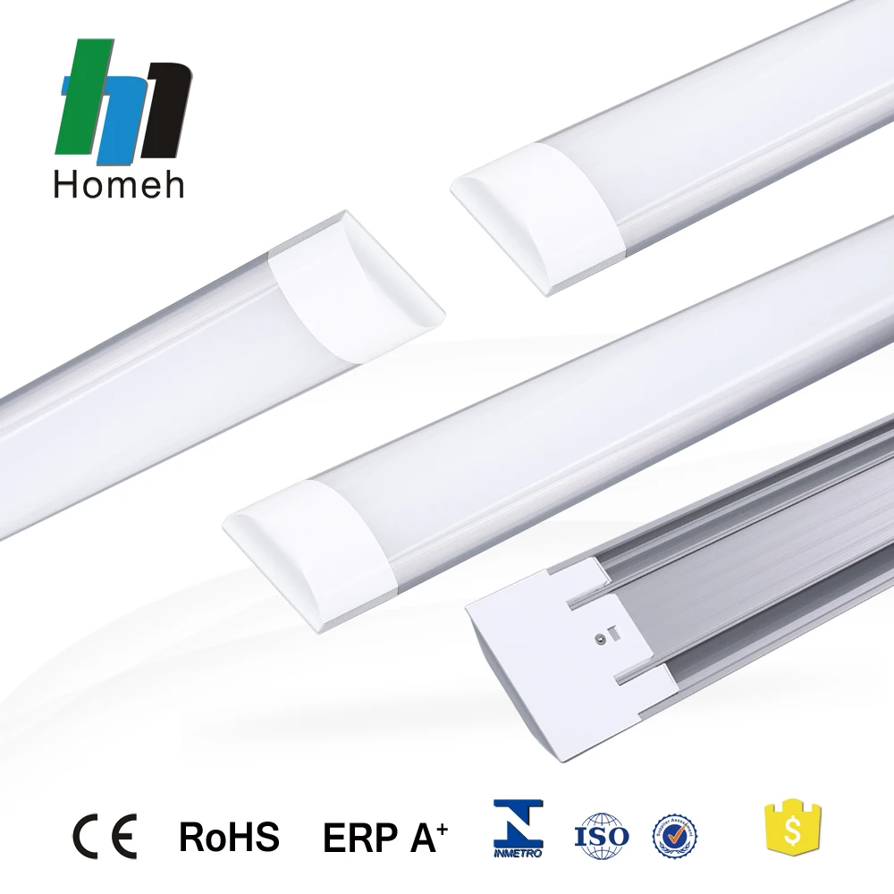 60CM 120CM LED Batten Tube Light Cool/Warm White 2835SMD LED Bar Linear light Flat Tube Lamps