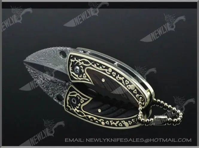 Popular Laguiole Knives Damascus Knife Fixed Blade
