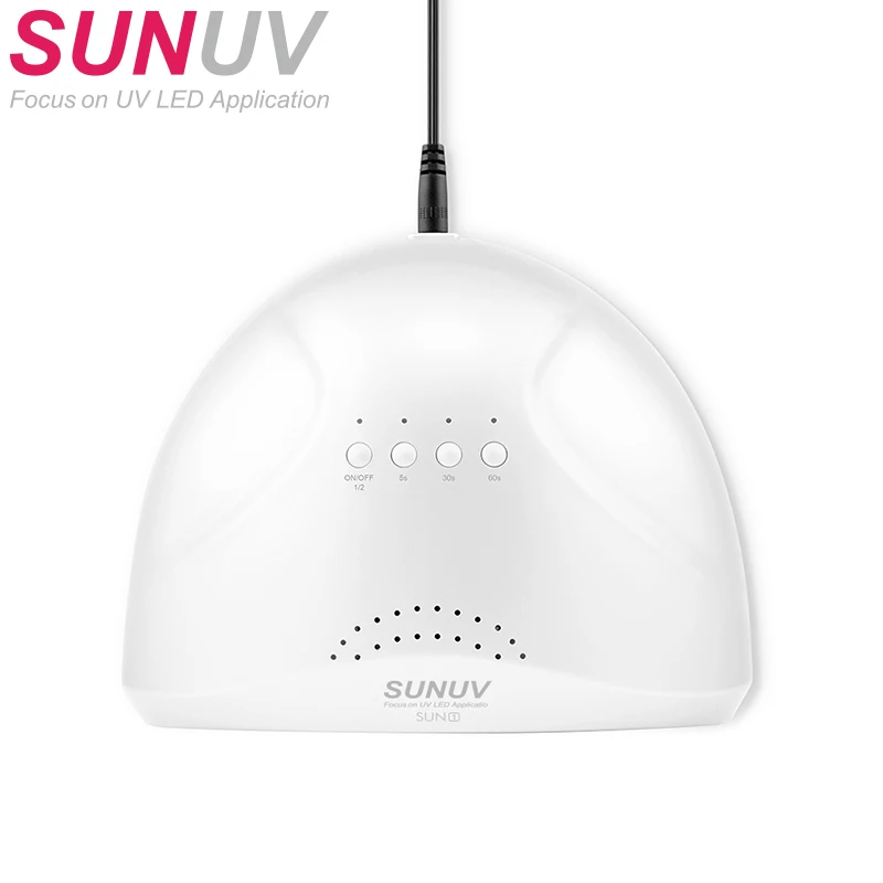 

Chinese suppliers SUNUV Sunone 48W Fast drying UV Nail led Lamp Nail Dryer for nail salon, White