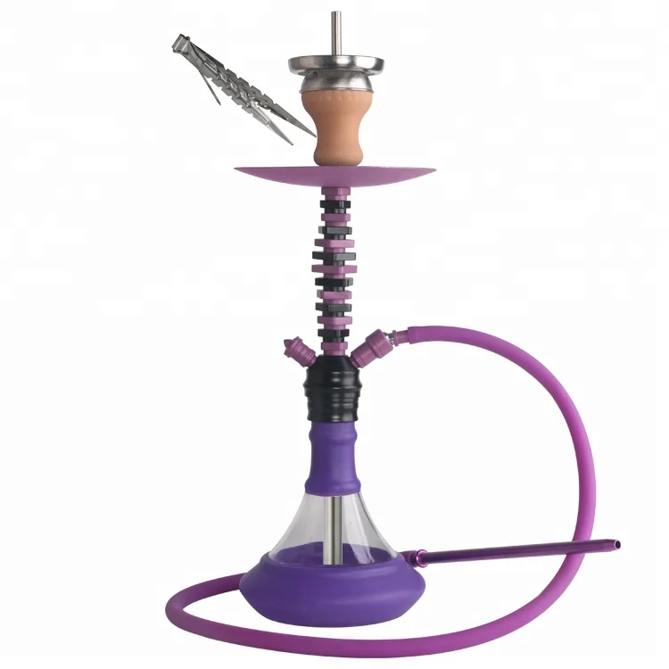 

Zinc shisha in hookah wholesale china  size Zinc hookah DIY pipe, Black/white,black/red/black/blue,black/purple