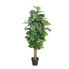 Realistic high quality cheap indoor artificial fiddle leaf fig tree