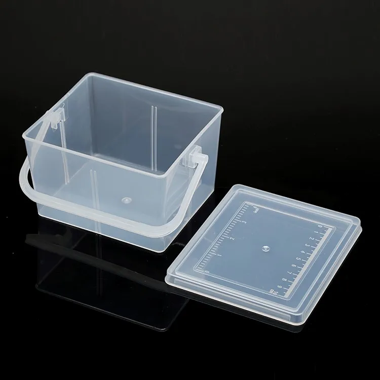 

Cheap Clear Toy Storage Box Tool Container Plastic Box with Handle, Customzied