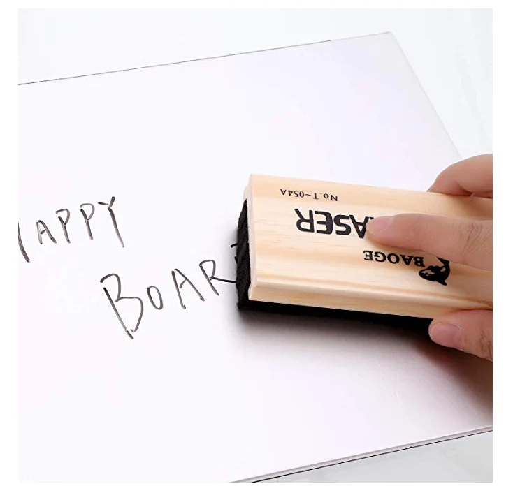 
Good Quality 5 Pack Felt Eraser Chalkboard Wool Eraser Dustless Blackboard Eraser for Chalk and Dry-Erase Board Cleaning 