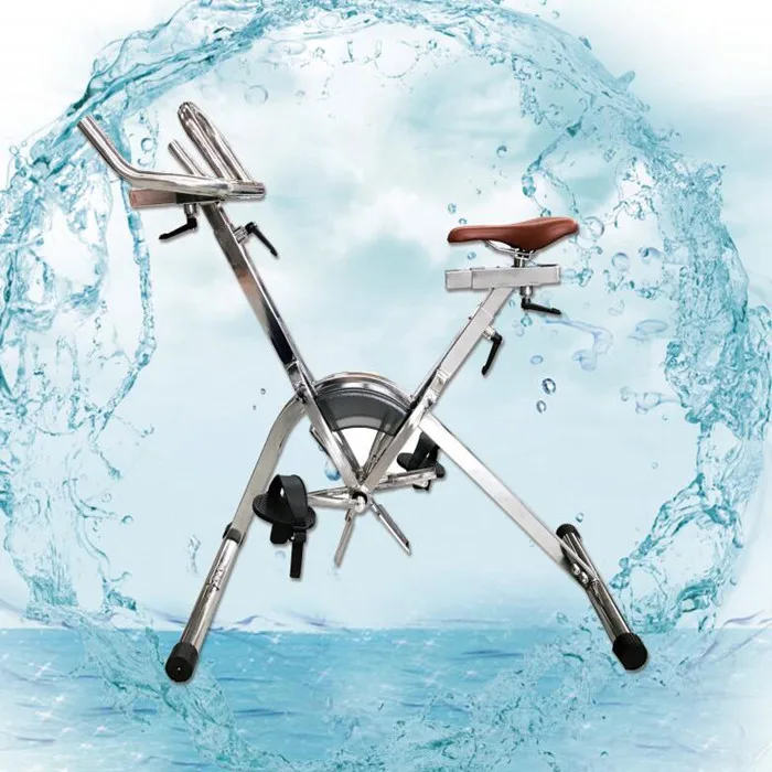 Simple Stainless Steel 316l Swimming Pool Aqua Exercise Bike For Sale