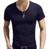 ODM short sleeve plain solid colors soft polyester/cotton basic t-shirt clothing men for on line shopping gym clothes men