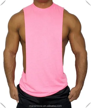 Cotton Plain Mens Tank Top Deep Cut Muscle Tank Tops Open Sides Workout T Shirt Bodybuilding T Shirt Buy Open Sides Workout T Shirt Deep Cut Muscle