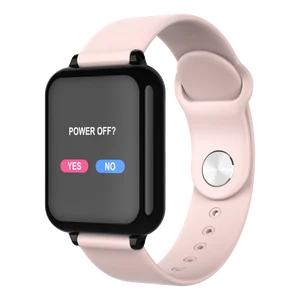 B57 Smart Watch 1.3 inch Touch Screen Blood Pressure Monitor