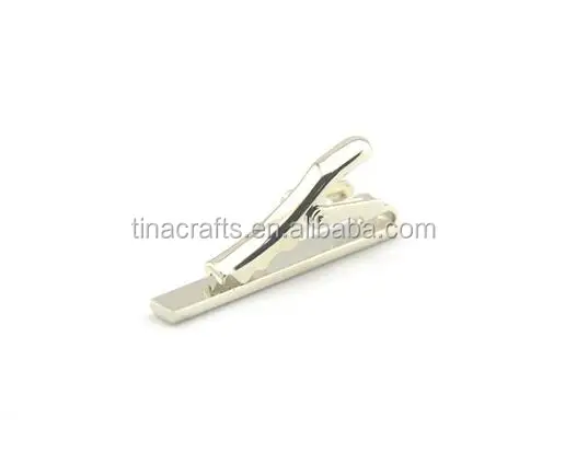 

4CM short silver tie clip/tie bar/tie pin for men