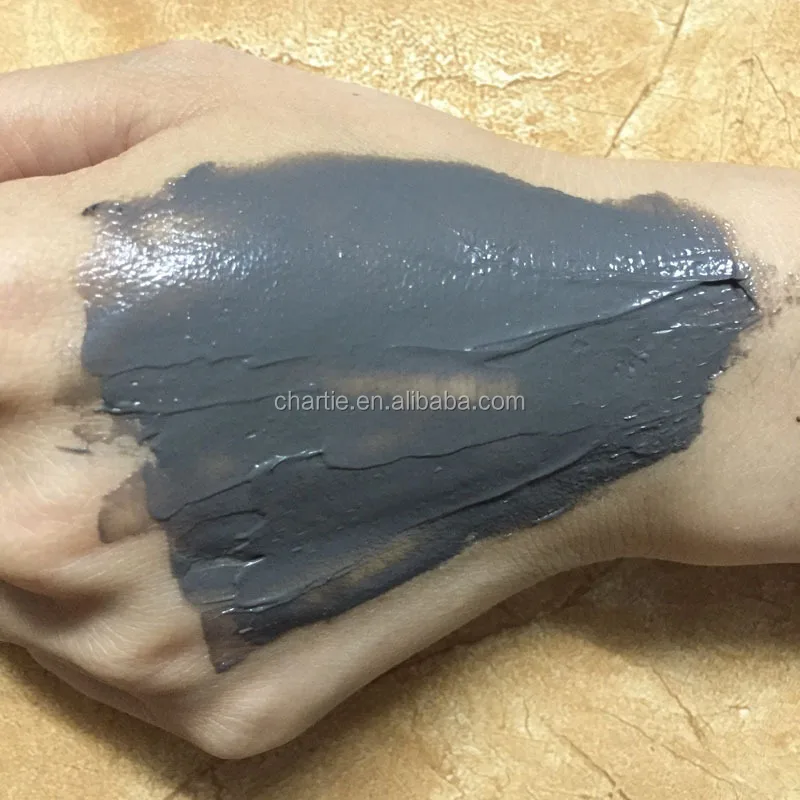 

OEM Immediately skin lightening whitening Cleansing mud for lazy women, Black;customized