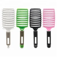 

Colorful Private Label Hair Brush Vented Nylon Hair Hairdressing Wave Brush