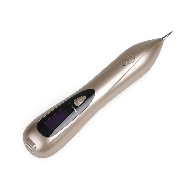 

Mole Removal Pen USB Charging Mole Removal Kit Portable Professional Tattoo Spot Freckle Fleshy Pigment Removal Pen Beauty, Pink, gold or customized