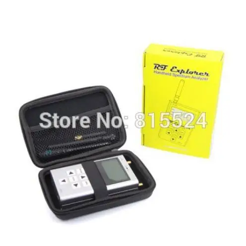 
RF Explorer 6G Combo Handheld Spectrum Analyser with Case Plus an RFEMWSUB3G Expansion Module109990063 with Black Rubber Case 