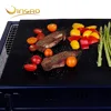 PTFE BBQ nonstick magic cooking sheet for barbecue reusable grill sheet no mess no burnt