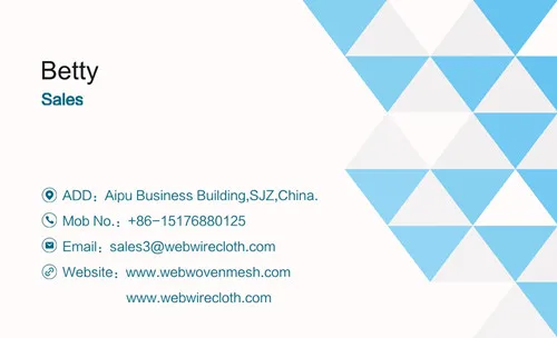 Card for mesh