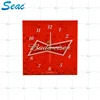 Alibaba indoor electronic clock rectangle acrylic LED animated light box