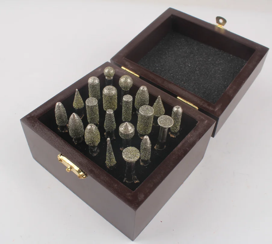 raizi 电镀钻石镶嵌钻头雕刻钻头