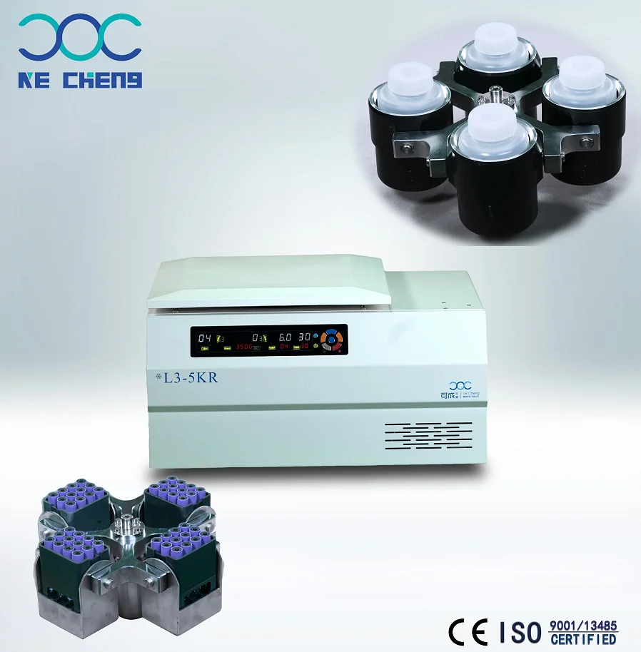 L35kr Table Lab Centrifuge Blood Analysis Instrument Low Speed Cold Centrifuge With Variety Of