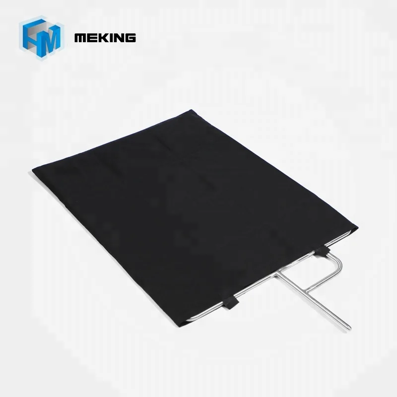 

Meking  Flag Frame with Reflector Diffuser Cloth For Studio Stainless Flag Panel Frame