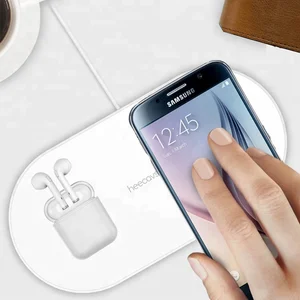 Elegant Aluminium Dual 2 1 Wireless Charger