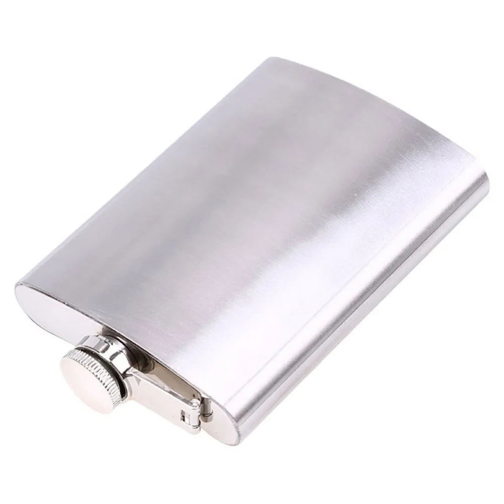 

BPA free sanding 8oz stainless steel hip flask