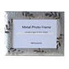 DW328106 Button Open Aluminum Photo Picture Frame With Flock Board