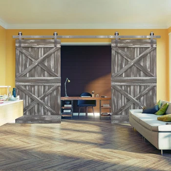 Rustic Style Vertical Slat Double X Teak Wood Wooden Interior Vertical Sliding Barn Doors Buy Barn Doors Interior Vertical Sliding Door Cheap Wooden