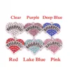 IMG 9648 Yiwu Huilin jewelry Heart charms Message " Epileptic " pave multicolor Rhinestone pendant
