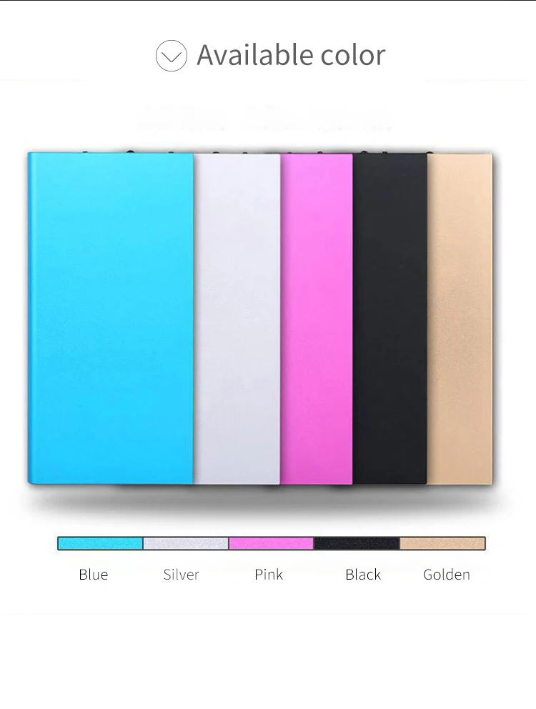 Custom gifts universal power bank 10000mah ultra slim portable power banks and powerbank usb chargers for smart phone - ANKUX.COM