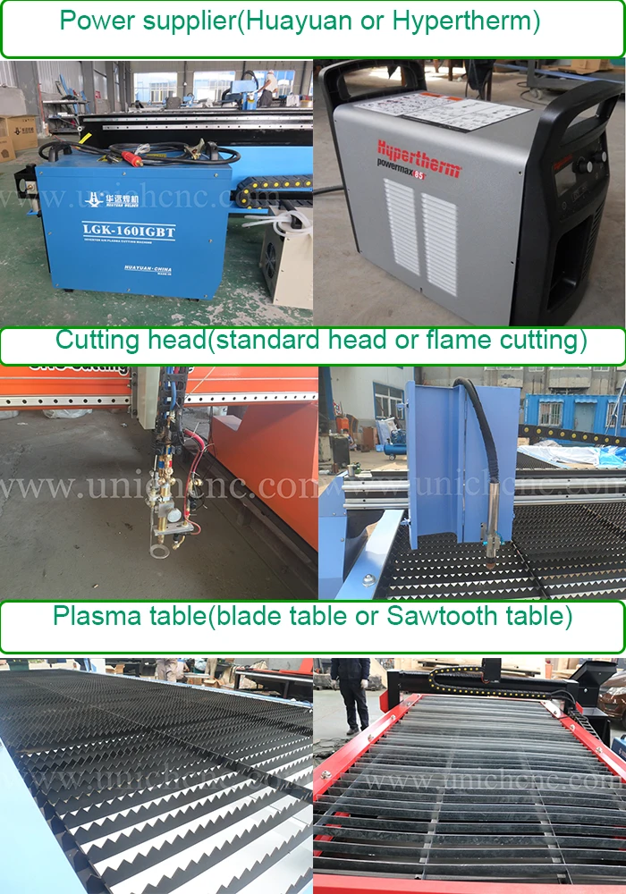 steel plasma cutting machine LXP1530