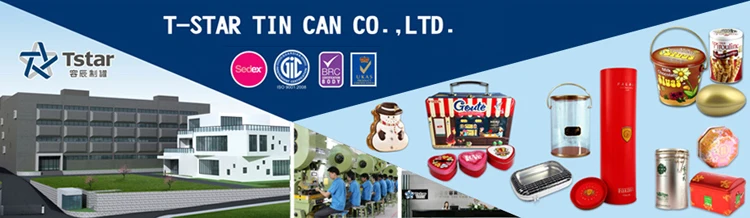 empty tin cans for food