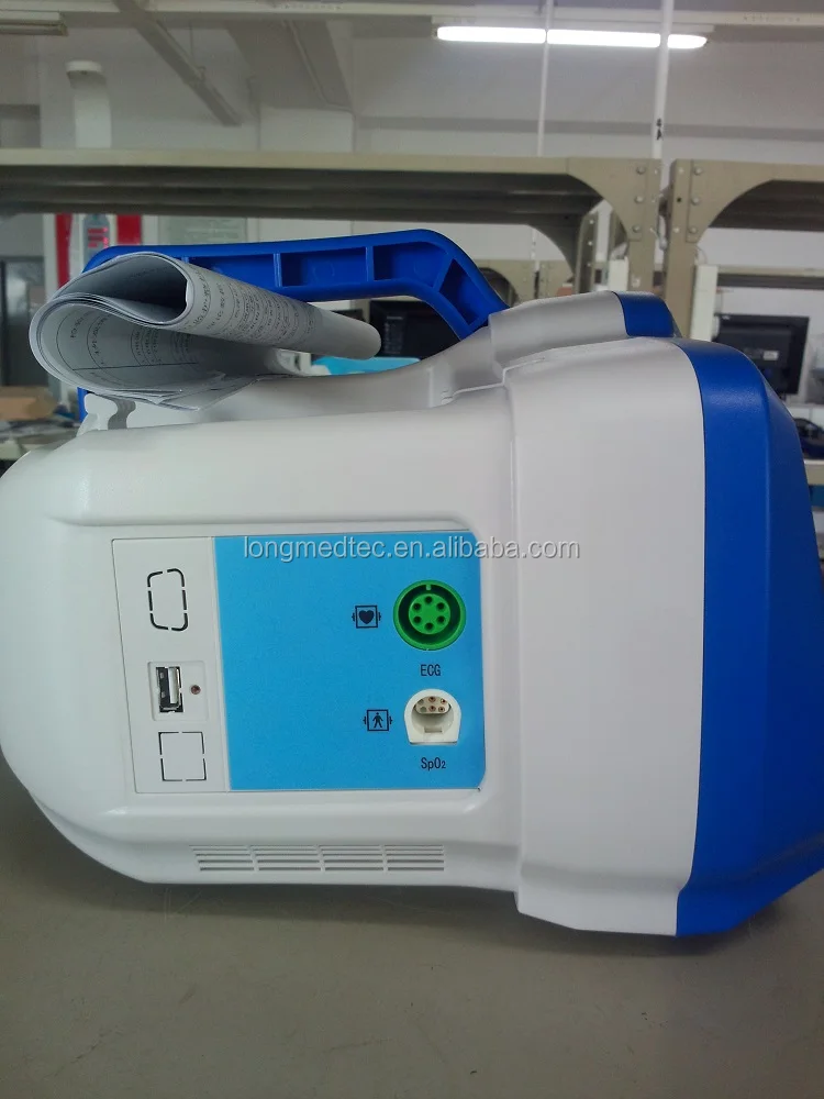 Well-developed Biphasic SPO2 model Defibrillator Monitor for First-Aid Medical Hospital Equipments