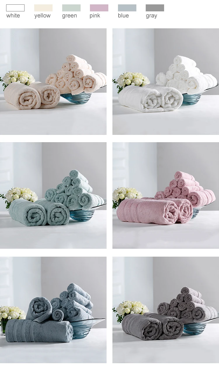 Guangzhou Manufacturer Personalizadas Towel Toallas De Bano For Hotel