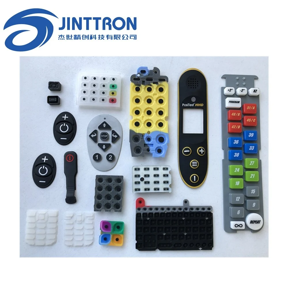 
2019 New Launched Custom Silicone Push Rubber Button Keypad 