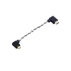 Fanmusic ZY cable ZY-207 hifi 4 cores 6N monomorph silver +OFC otg type usb type-c to micro usb cable
