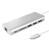 Top quality usb type-c 6 port usb-c hub type c to usb 3.0 hub for macbook