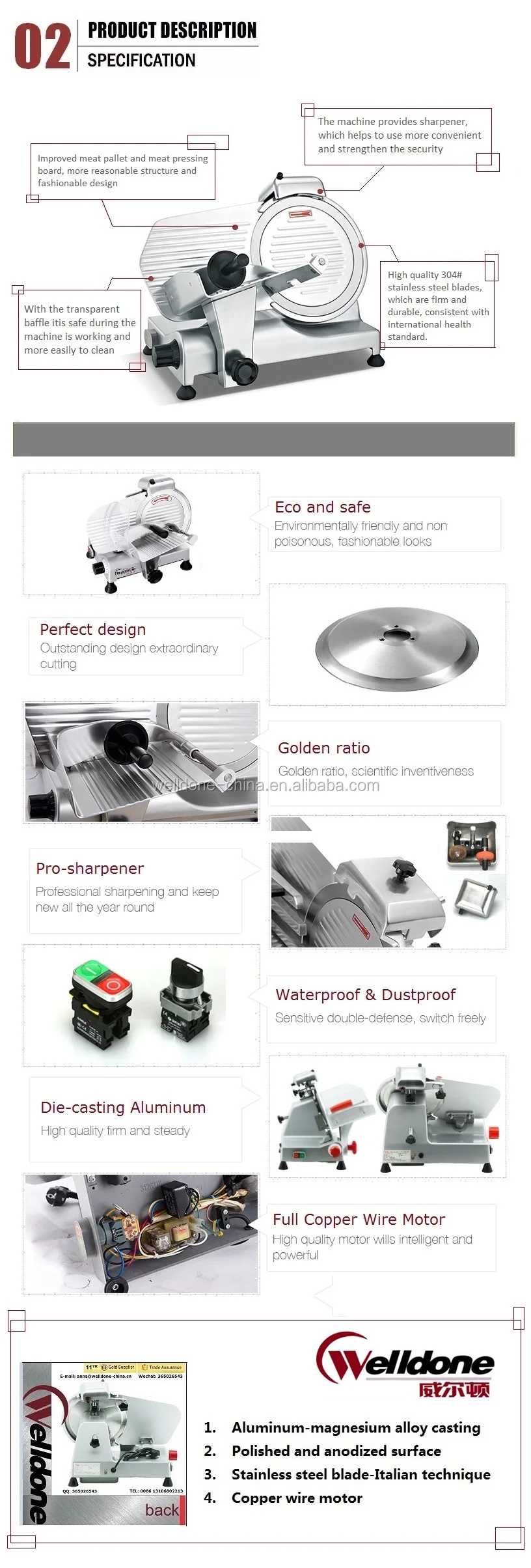 Welldone Hot Sale Wed 300a1 Meat Slicer Frozen Meat Slicer Automatic Meat Slicer View Meat Slicer Welldone Product Details From Foshan Shunde Welldone Machine Equipment Co Ltd On Alibaba Com