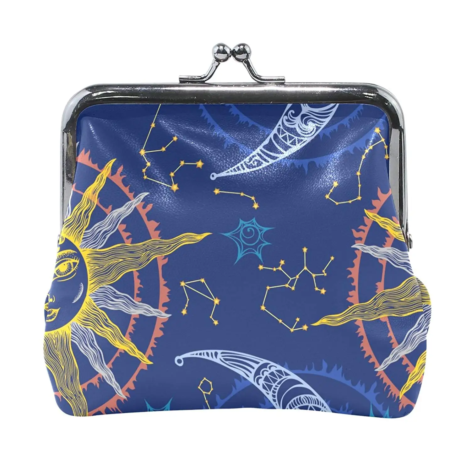 Sunlome Marine Anchor Coin Purse Change Cash Bag Small Purse Wallets for Women Girl