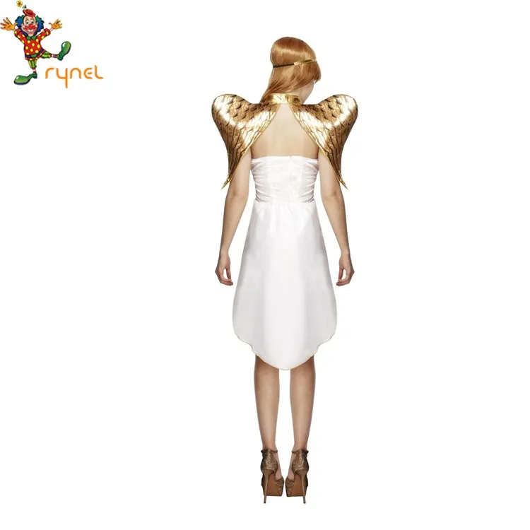 Wings Womens Fancy Dress Xmas Party New Adult Ladies Christmas Angel Costume