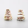 Golden Plating Battery Compression Springs,Conical Compression Battery Springs To PCB
