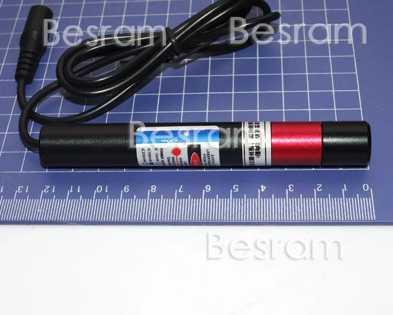 
16*120mm 405nm 20mW 50mW 100mW Blue Violet DOT LINE CROSS Laser Module Diode LD+ Adapter 