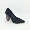 Hot design latest ladies jacket professional ladies platform high heels