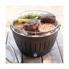 Lotus Outdoor Portable BBQ Charcoal Grill/Smokeless BBQ Charcoal with Transport Bag/Battery Operated Fan Mini Grill