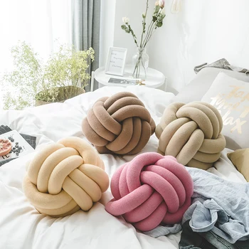 ball shaped throw pillows