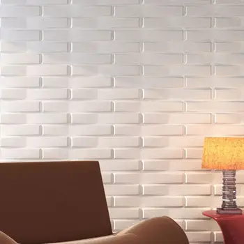 ユニークなデザイン天然素材壁紙レンガ白 Buy 壁紙レンガ白 3d壁紙